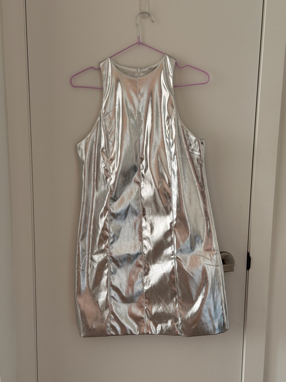 Silver Festival Tank Dress